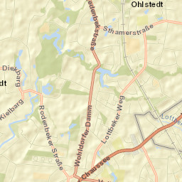 Wohldorf-Ohlstedt Street Map