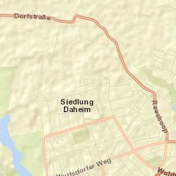 Ahrensburg Street Map