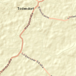 Todendorf Street Map
