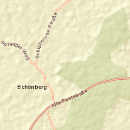 Schönberg Street Map