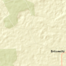 Brüsewitz Street Map