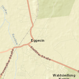 Eggesin Street Map