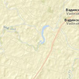 Vadinsk Street Map