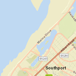 London Square, Southport, Merseyside PR8 Street Map