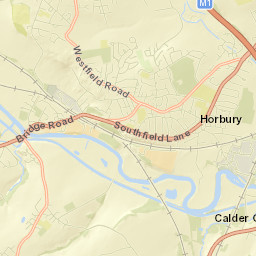 Horbury Street Map