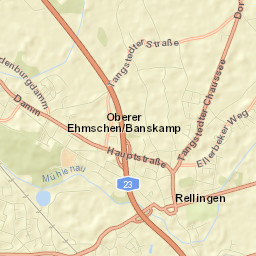 Rellingen Street Map