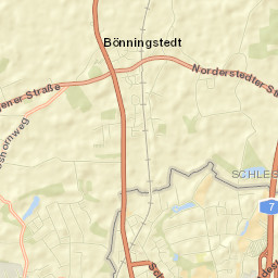 Bönningstedt Street Map