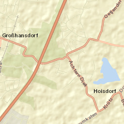 Hoisdorf Street Map
