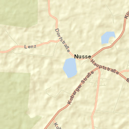 Nusse Street Map