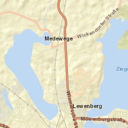 Lewenberg Street Map