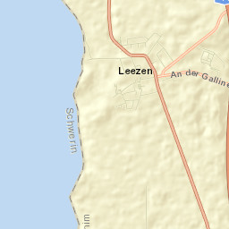 Leezen Street Map