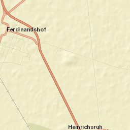 Ferdinandshof Street Map