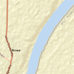Nowe Street Map