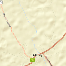 Athboy Street Map