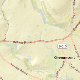 303 Turton Road, Tottington, Bury Street Map