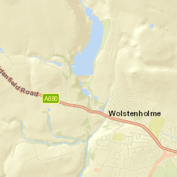 Shawfield Lane, Rochdale, Greater Manchester Street Map
