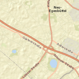 Halstenbek Street Map