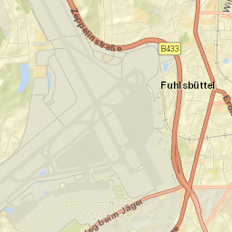 Fuhlsbüttel Street Map