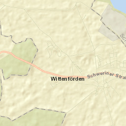 Wittenförden Street Map