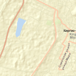 Kirgiz-Miyaki Street Map