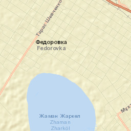Fyodorovka Street Map