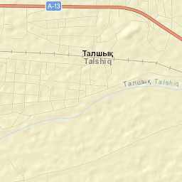 Talshik Street Map