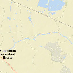 33 New Lane, Burscough, Lancashire L40, UK Street Map