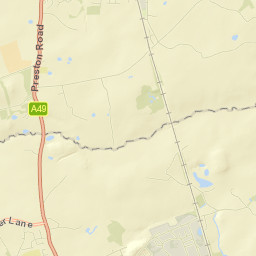 61 Jolly Tar Lane, Coppull, Chorley, Lancashire  Street Map