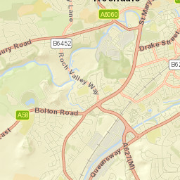 20 Newgate, Rochdale, Greater Manchester Street Map