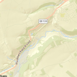 245 Huddersfield Road, Meltham, Holmfirth Street Map