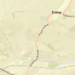 Emley Street Map