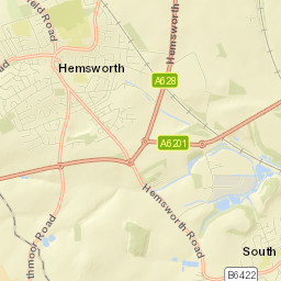 Hemsworth Street Map