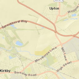 South Elmsall Street Map