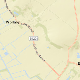Worlaby Street Map