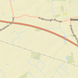 Immingham Street Map