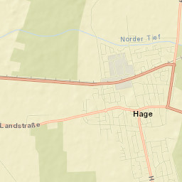 Hage Street Map