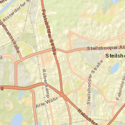 Barmbek-Nord Street Map