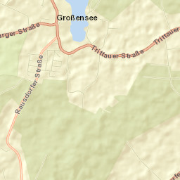 Großensee Street Map
