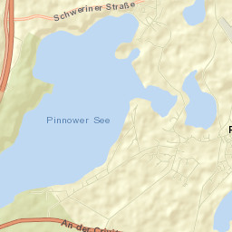 Pinnow Street Map