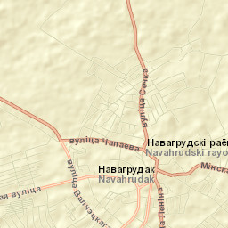 Novogrudok Street Map