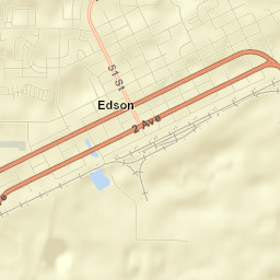 Edson Street Map