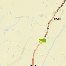 84 Summerwood Lane, Halsall, Ormskirk Street Map