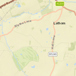 Lathom Lane, Ormskirk, Lancashire L40 5UH Street Map