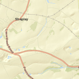 Penistone Road, Huddersfield, West Yorkshire Street Map
