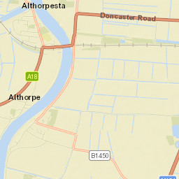 Burringham Street Map