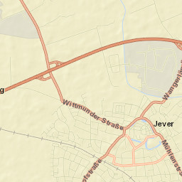 Jever Street Map