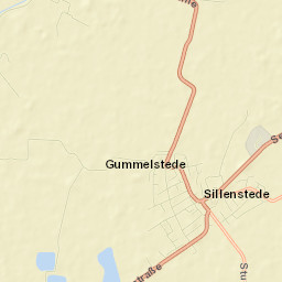 Sillenstede Street Map