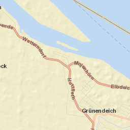 Grünendeich Street Map