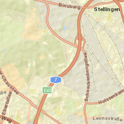Stellingen Street Map