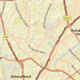 Eimsbüttel Street Map